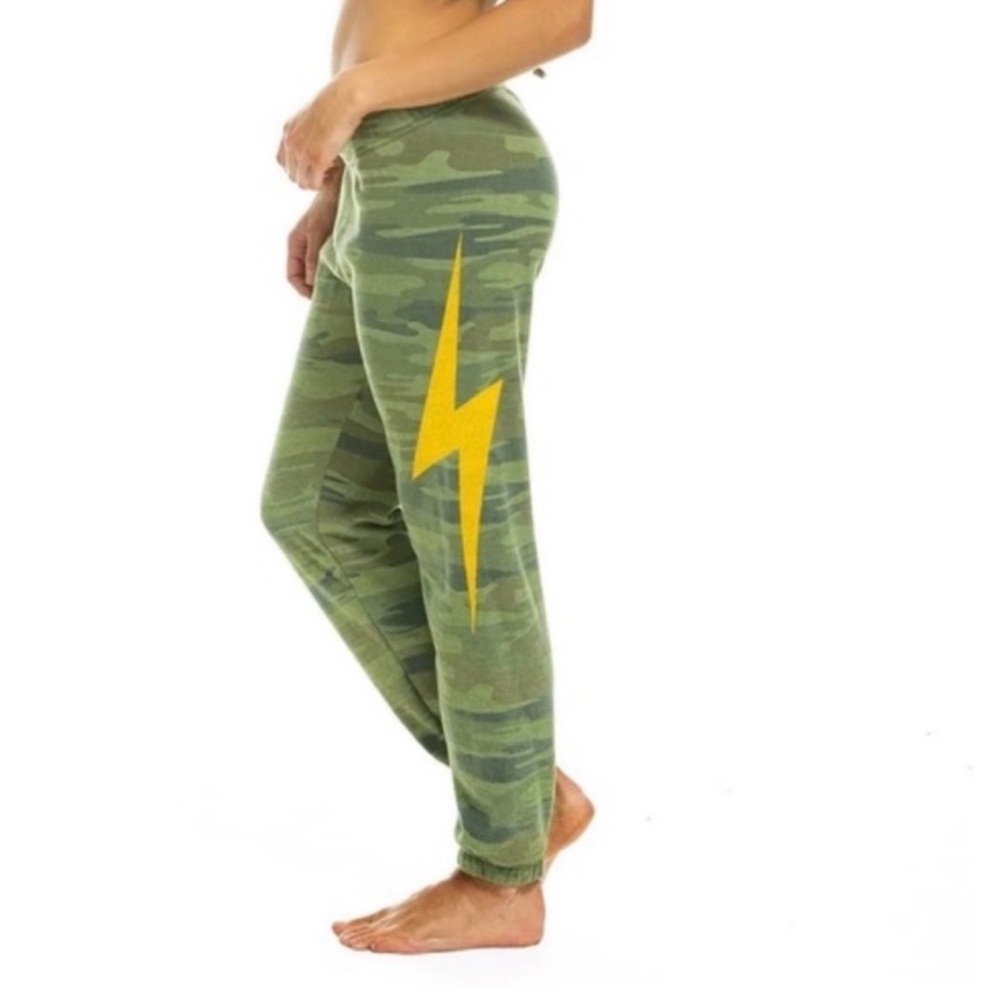 Aviator Nation Camo Green Joggers
